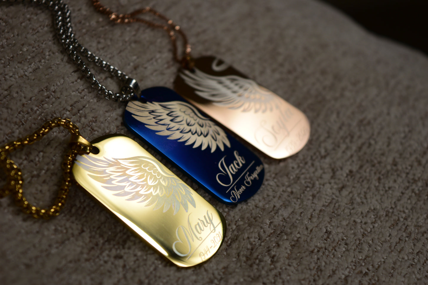 The Amora Tag™ – Essential Memorial Necklace