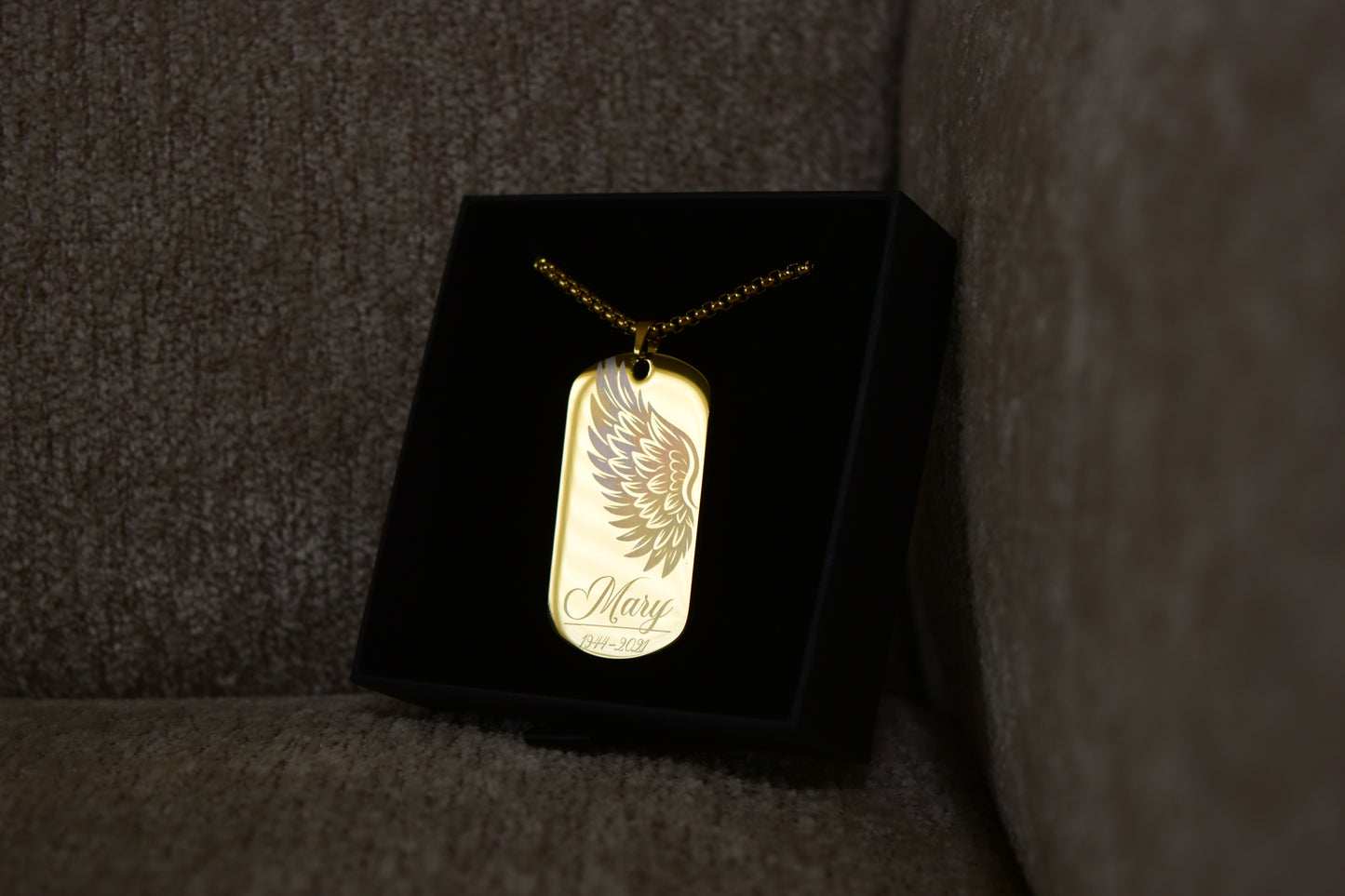 The Amora Tag™ – Essential Memorial Necklace