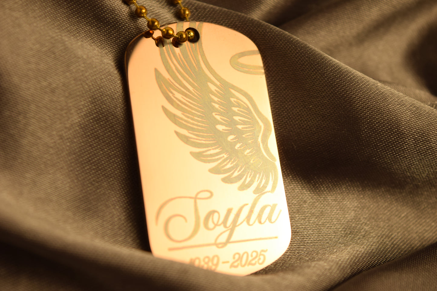 The Amora Tag™ – Essential Memorial Necklace