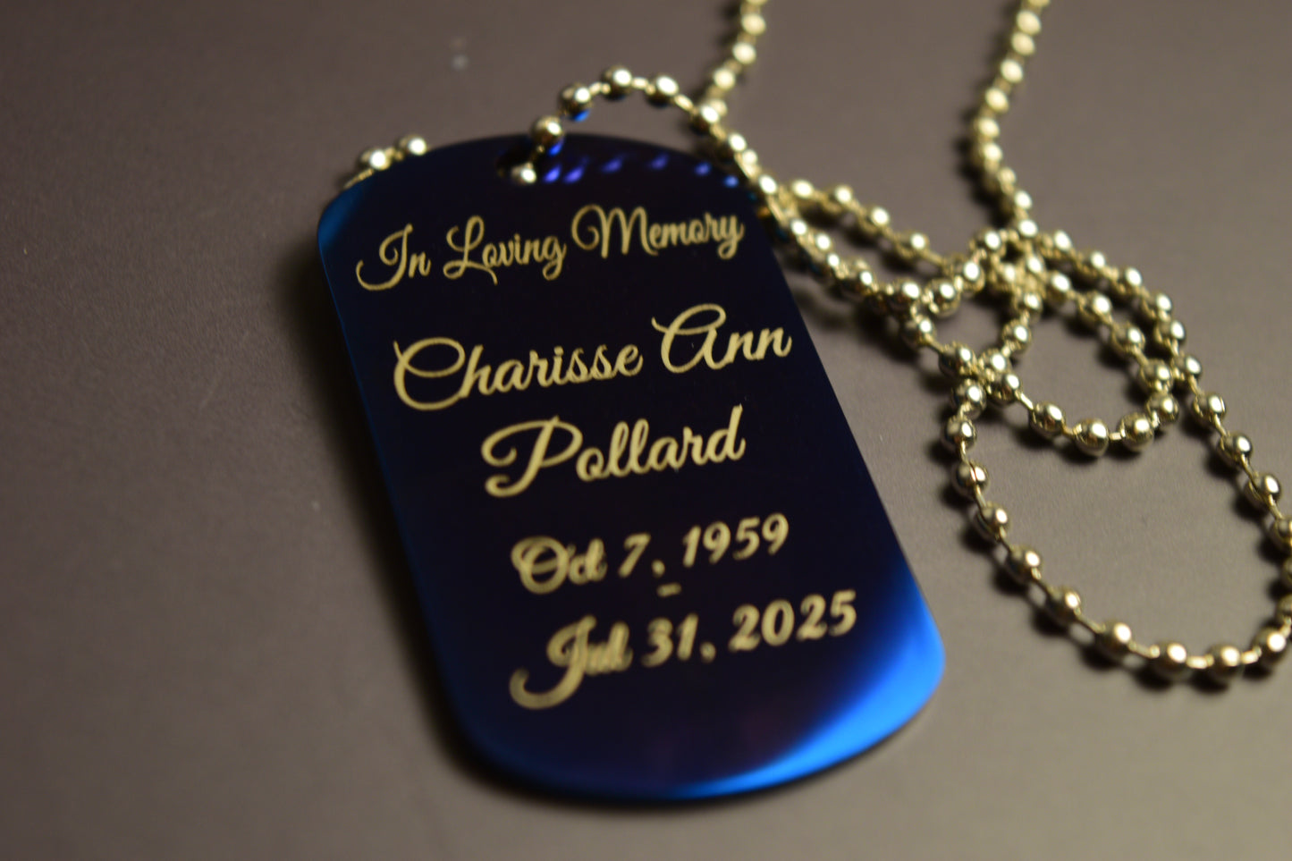 The Amora Tag – Signature Memorial Necklace