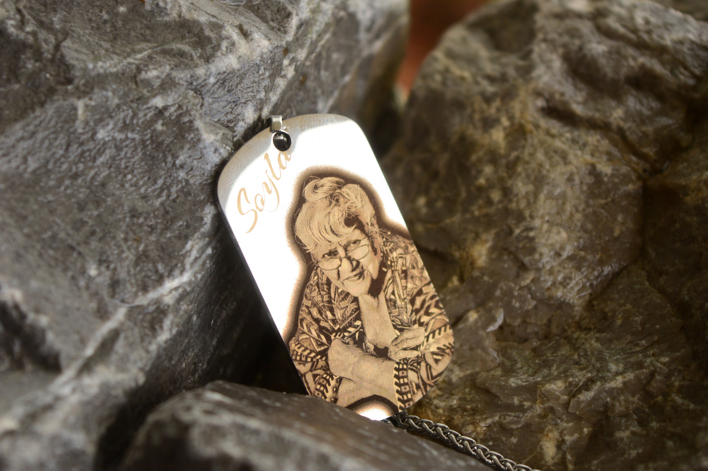 The Amora Tag – Signature Memorial Necklace