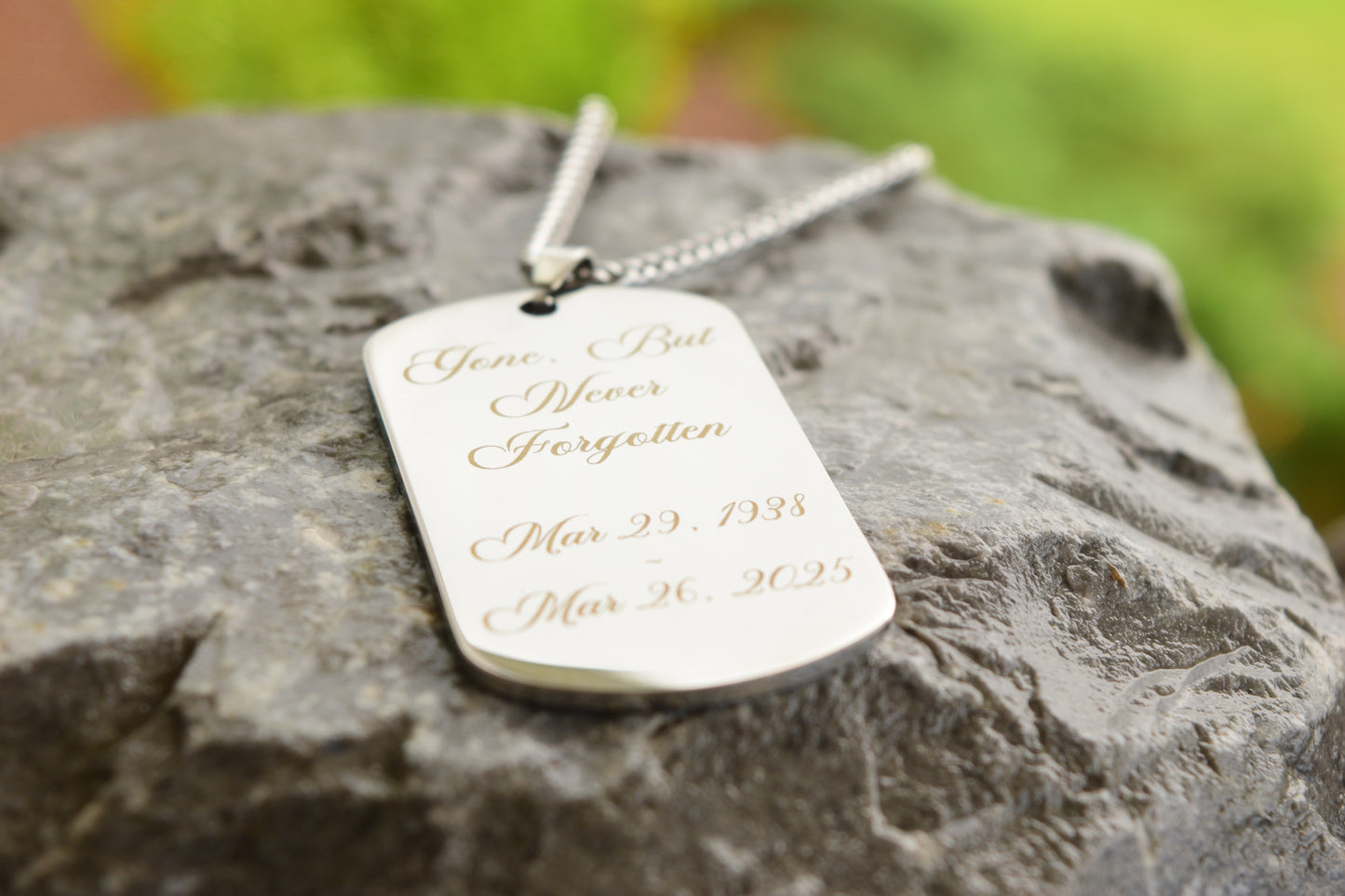 The Amora Tag – Signature Memorial Necklace