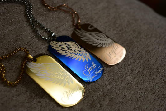 The Amora Tag™ – Essential Memorial Necklace