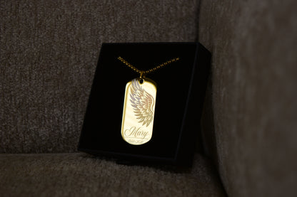 The Amora Tag™ – Essential Memorial Necklace