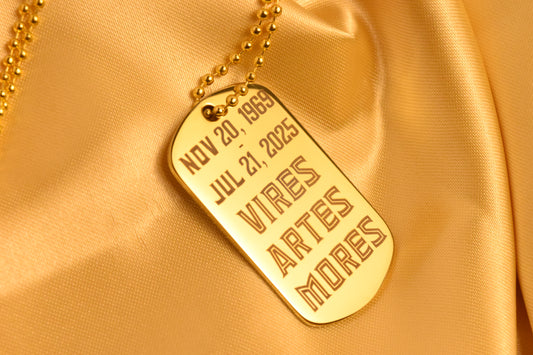 The Amora Tag – Signature Memorial Necklace